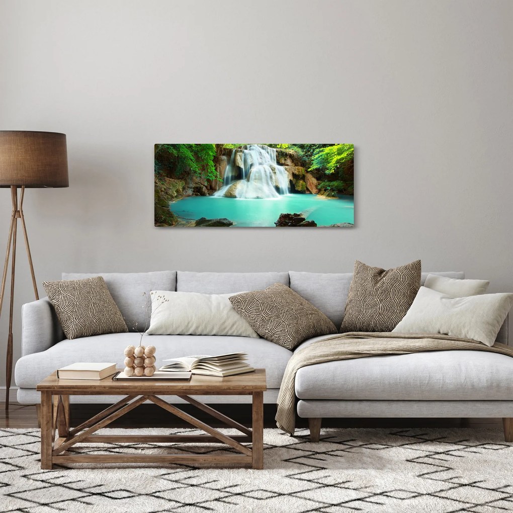 Tablou - Cascadă (120x50 cm)