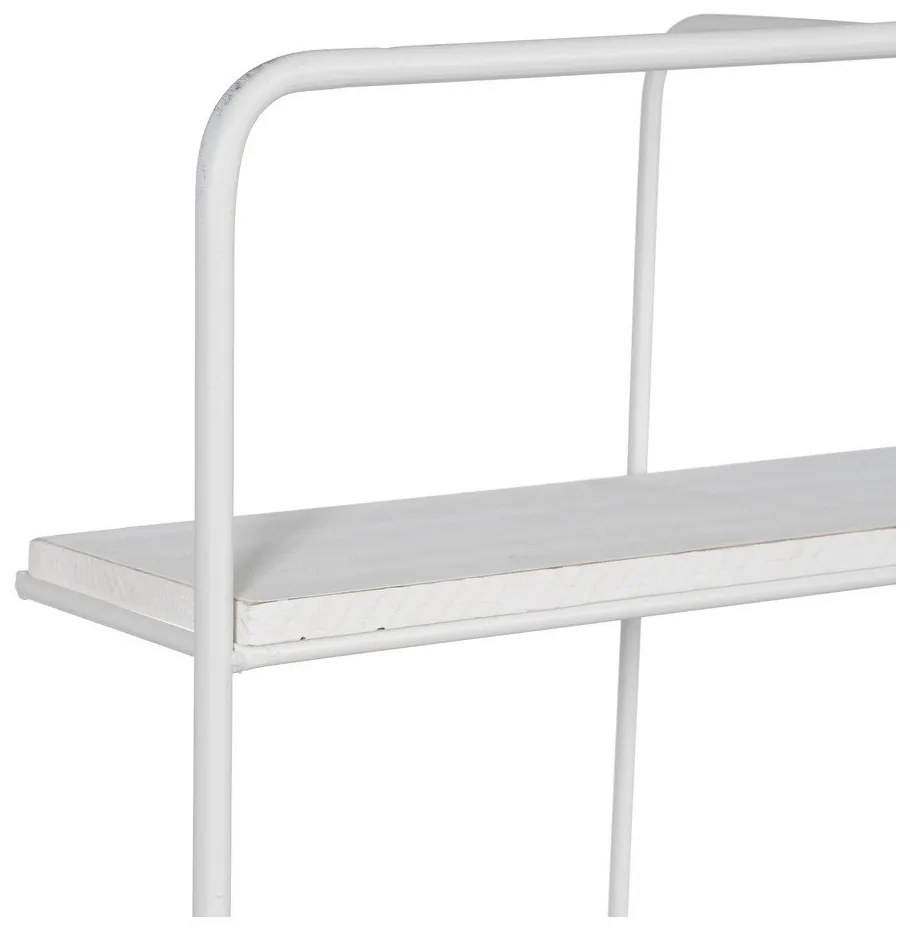 Raft alb etajat din metal 51 cm – Ixia