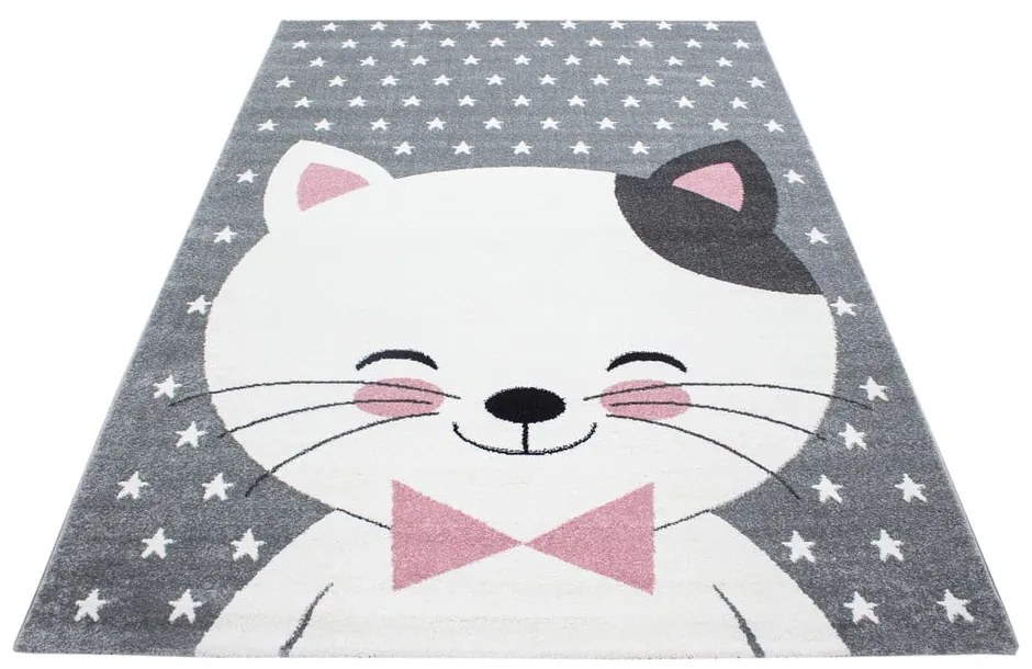 Covor pentru copii roz/gri 80x150 cm Kids – Ayyildiz Carpets