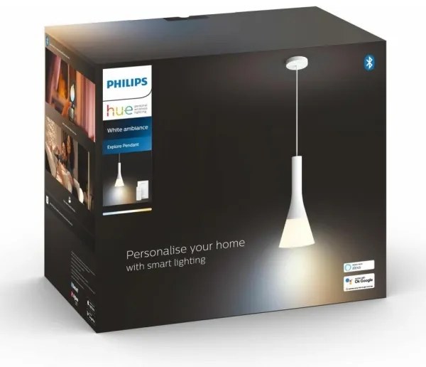 Philips Hue LED lustr pe cablu, dimabil, 1xE27/6W/230V, 2200-6500K
