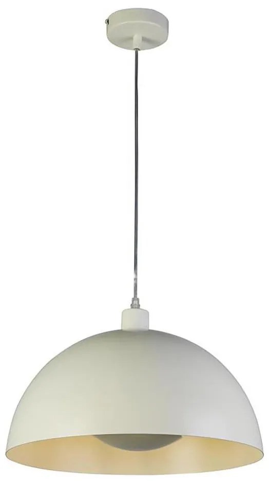 Searchlight 35410CR - Pendul MARS pe cablu, 1xE27/60W/230V, Ø 25 cm, crem