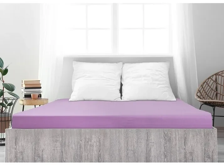 Cearșaf de pat 4Home jersey Ideal violet , 140 x 200 cm, 140 x 200 cm