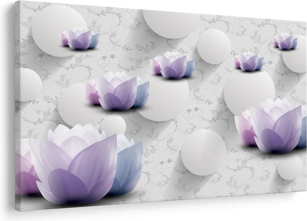 Tablou cu flori (90x60 cm)