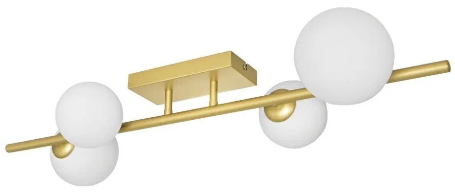 Lustră LED aplicată Brilagi MILLA 4xG9/3W/230V auriu/alb
