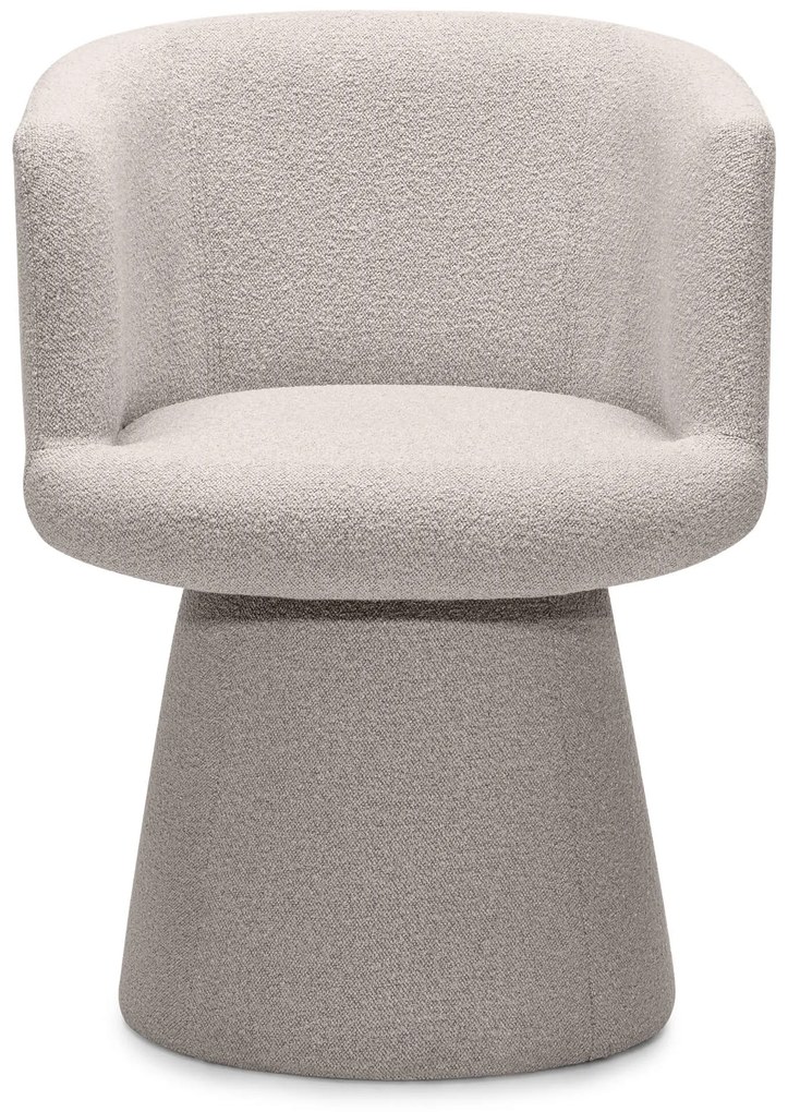 Fotoliu design rotativ YATO, gri-bej