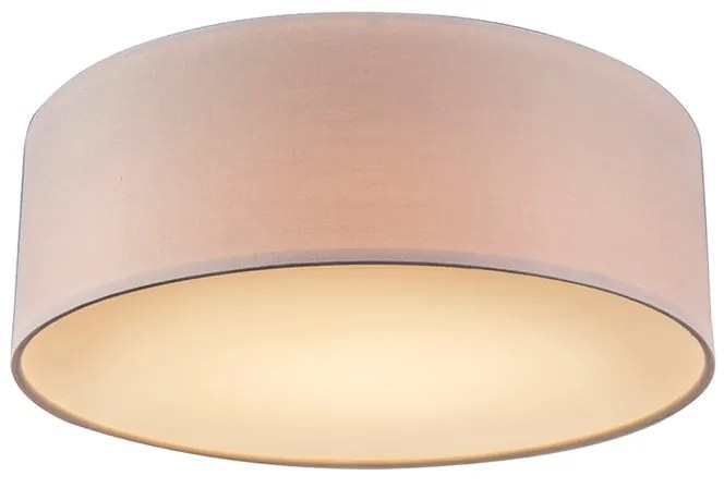 Plafoniera roz 30 cm cu LED inclus - Drum LED