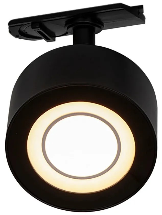 Accesoriu, Spot LED directionabil Clyde negru, pentru sina Nordlux Link
