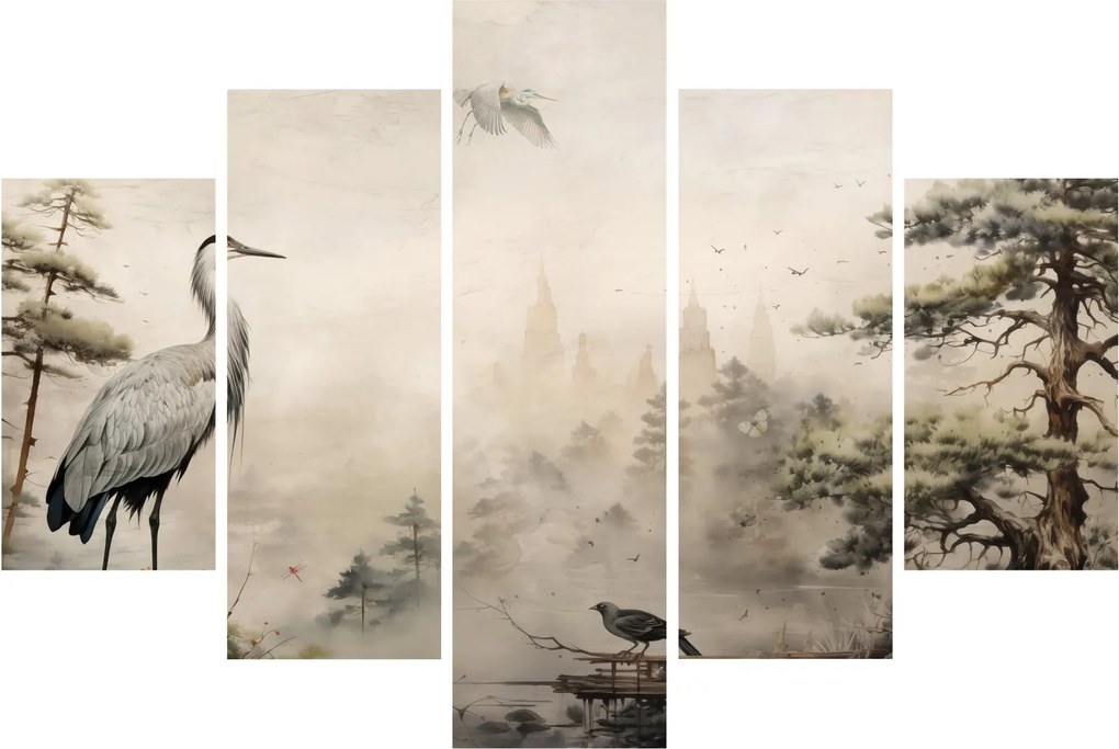 Tablou - Desen animat peisaj (150x105 cm)