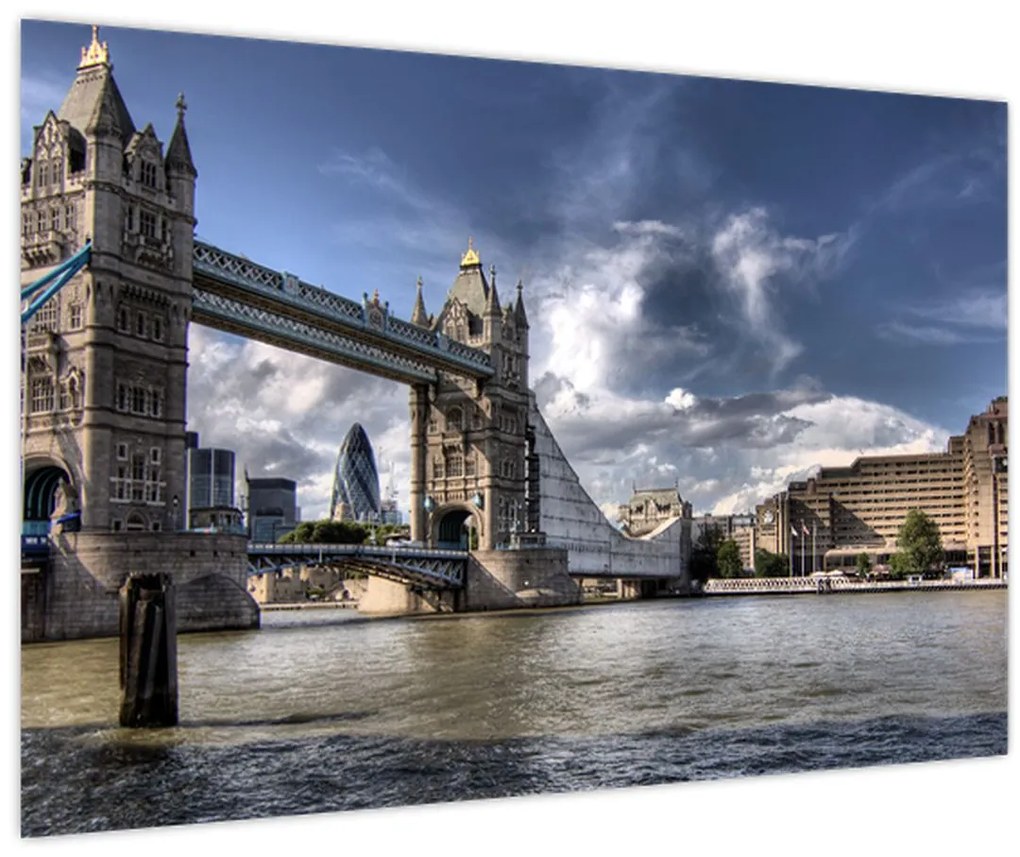 Tablou - Tower Bridge din Londra (90x60 cm)