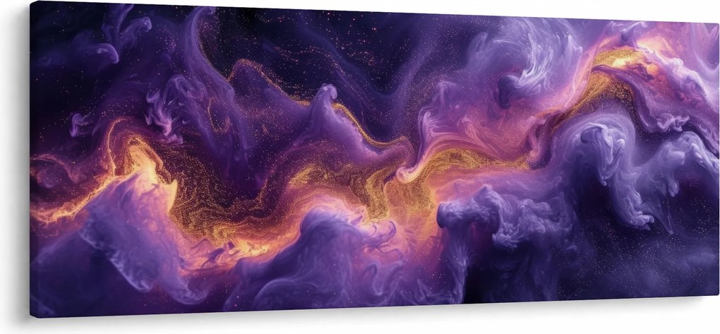 Tablou - Nebuloasa purpurie (120x50 cm)