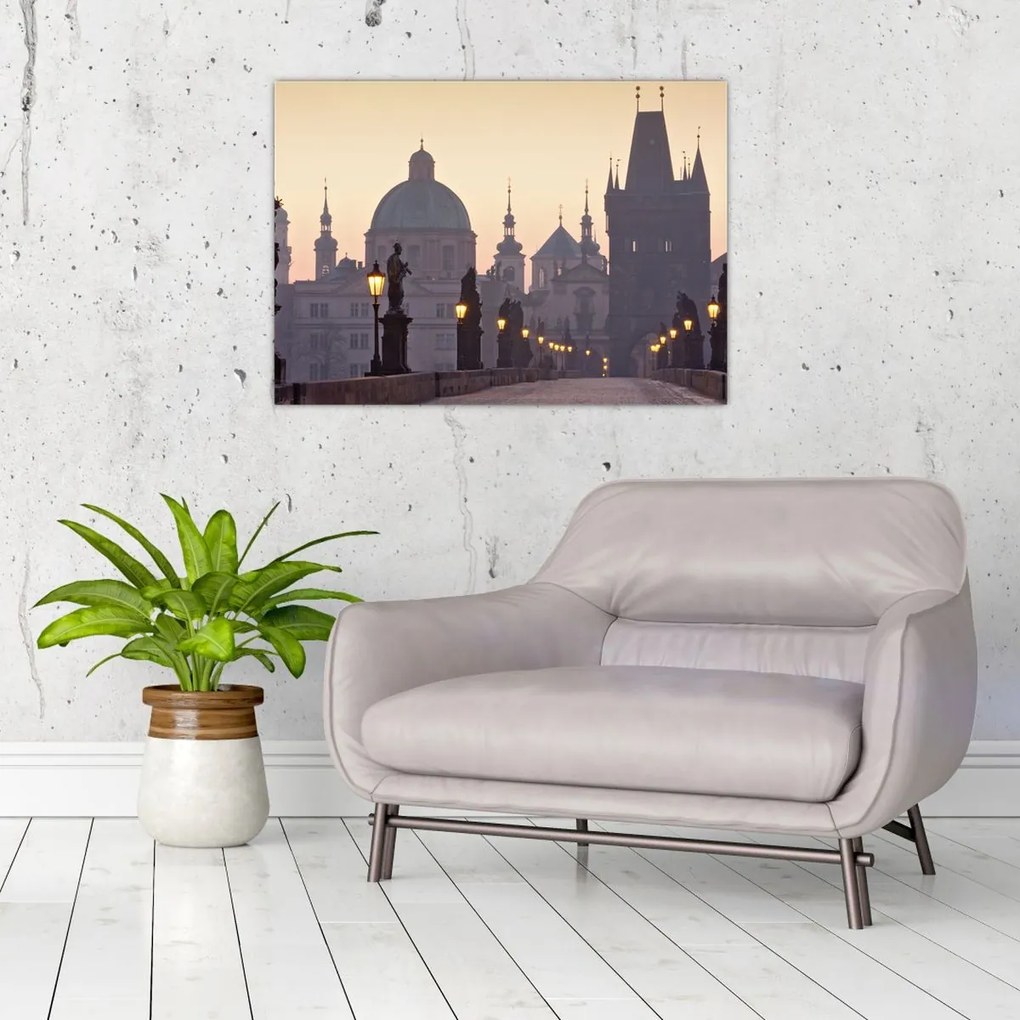 Tablou - Podul Charles (70x50 cm)