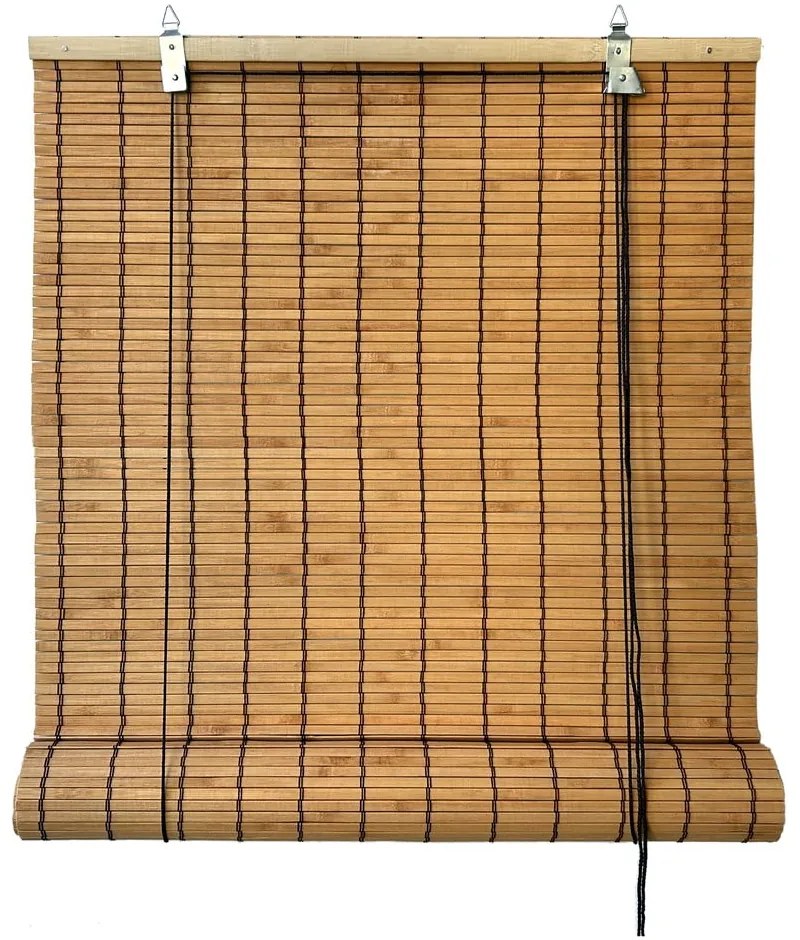 Jaluzea în culoare naturală din bambus 100x160 cm Zeva – Gardinia