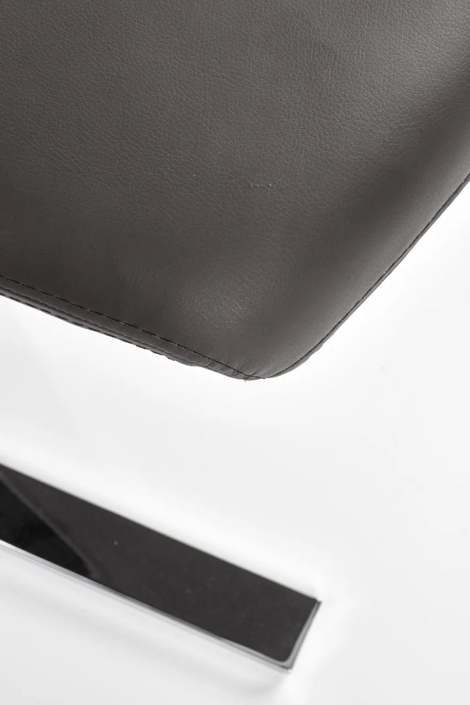 Scaun K188 piele ecologica negru