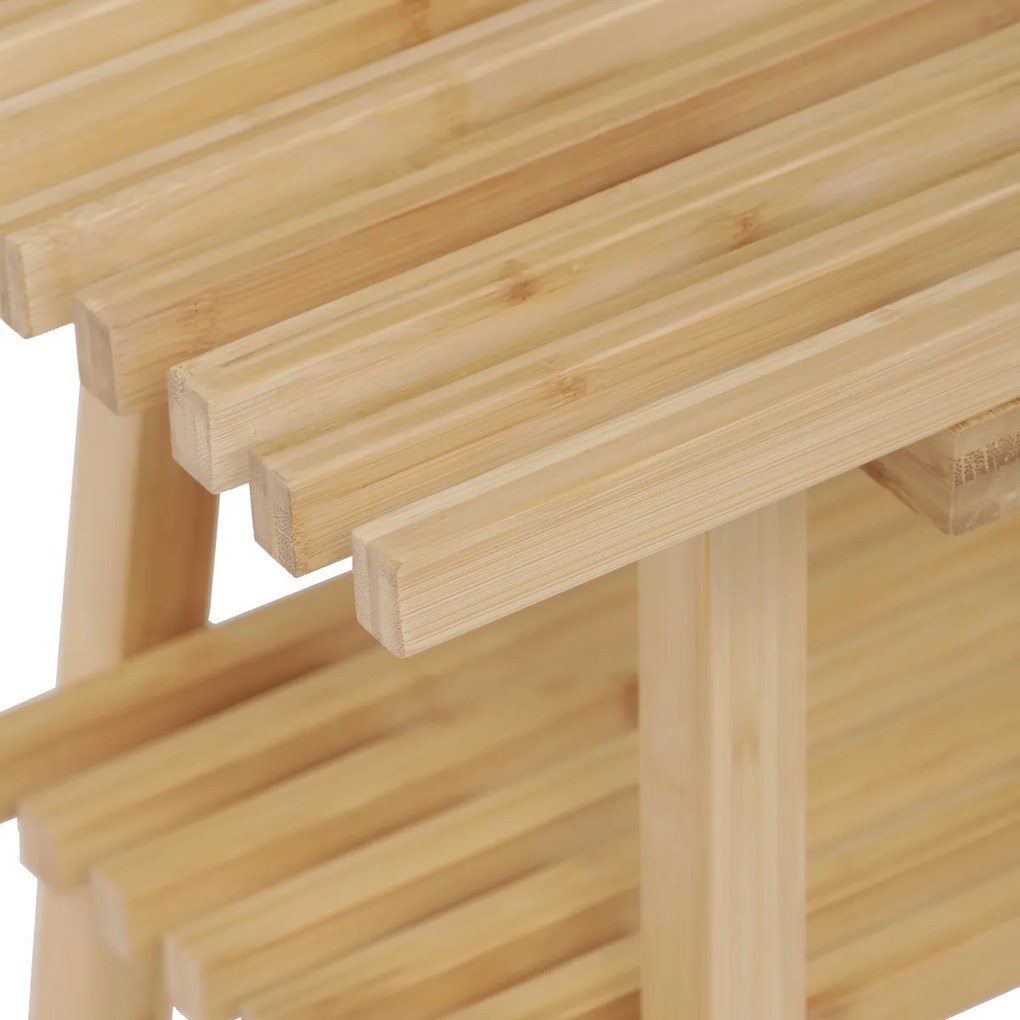 Raft pentru pantofi B061 NAT, bambus