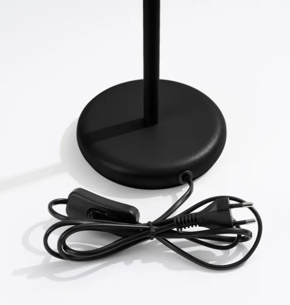 Lampă de masă Sollux SL.1586 KARBON 1xGU10/10W/230V negru