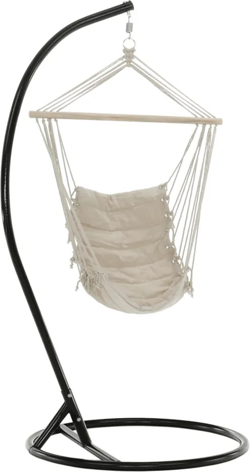 Scaun balansoar suspendabil, alb, PLATO NEW