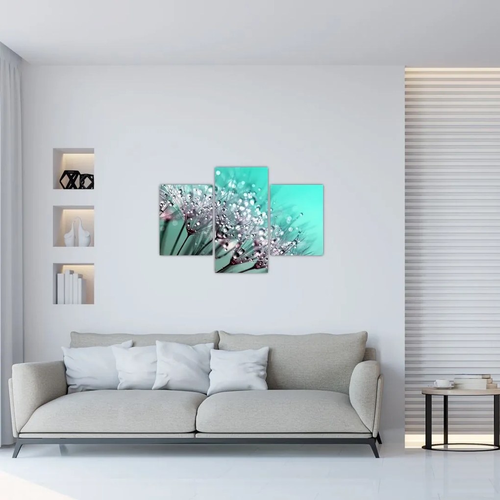 Tablou - planta cu rouă (90x60 cm)