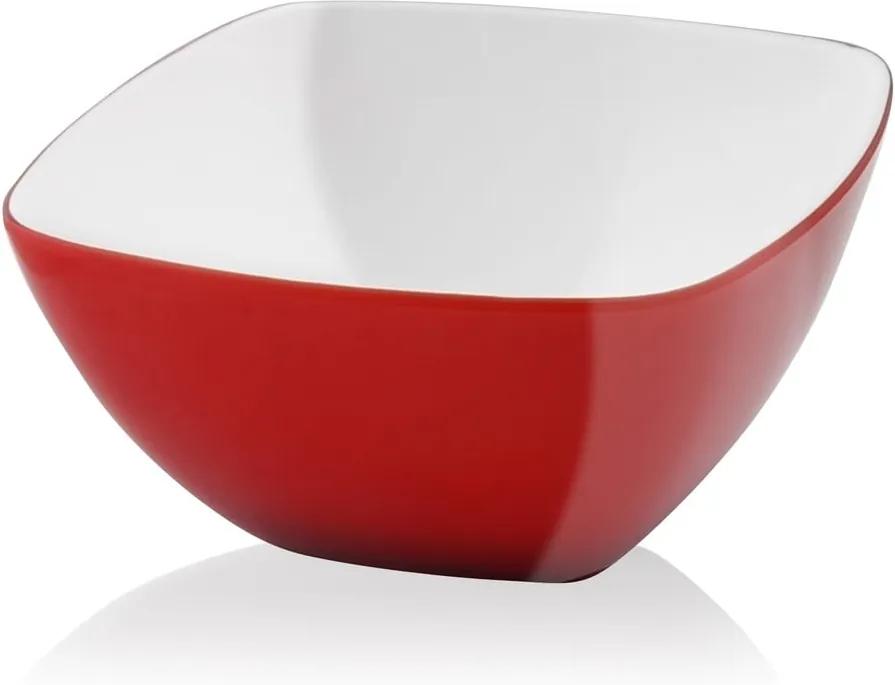 Bol pentru salată Vialli Design, 14 cm, roșu