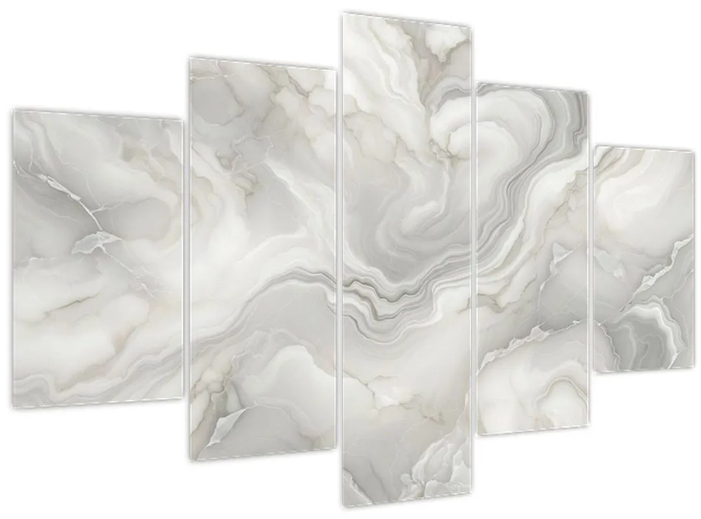 Tablou - Textura de marmură naturală (150x105 cm)