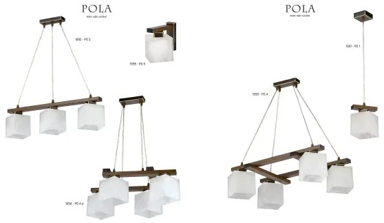 Lustra POLA PO3 3xE27/60W