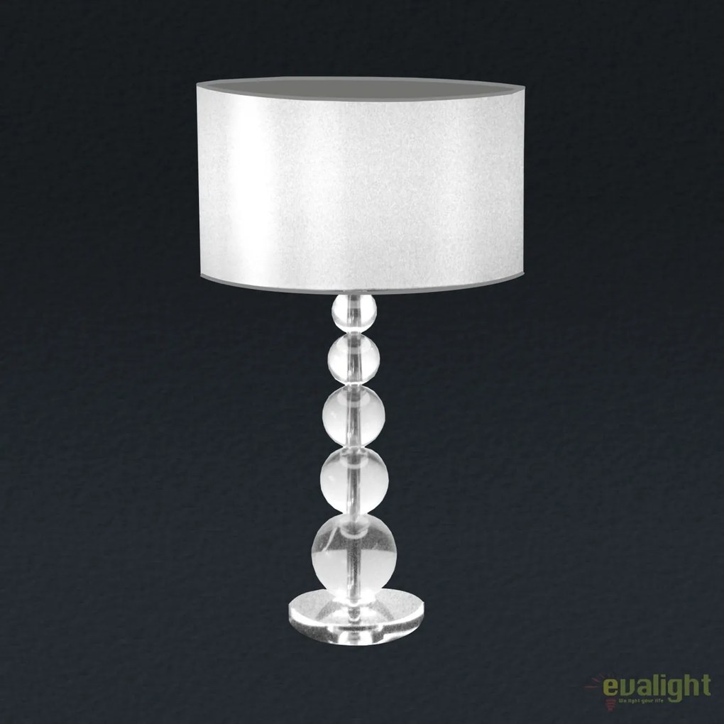 Veioza / Lampa de masa design elegant REA alba RLT93163-1W white