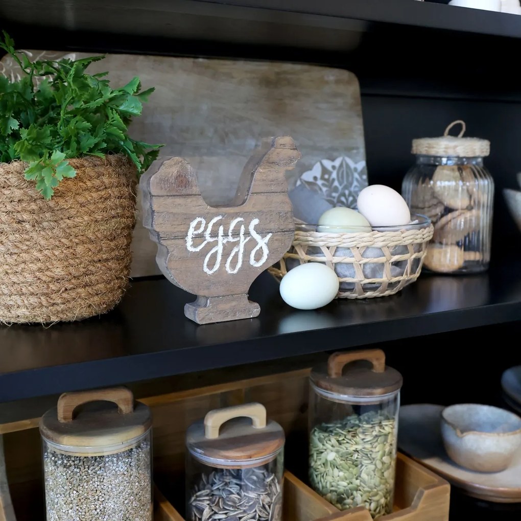 Decoratiune din lemn de pin, Eggs