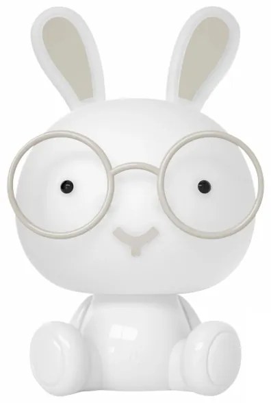 Veioză LED RGBW dimabilă de veghe pentru copii 2,5W/230V alb iepuraș