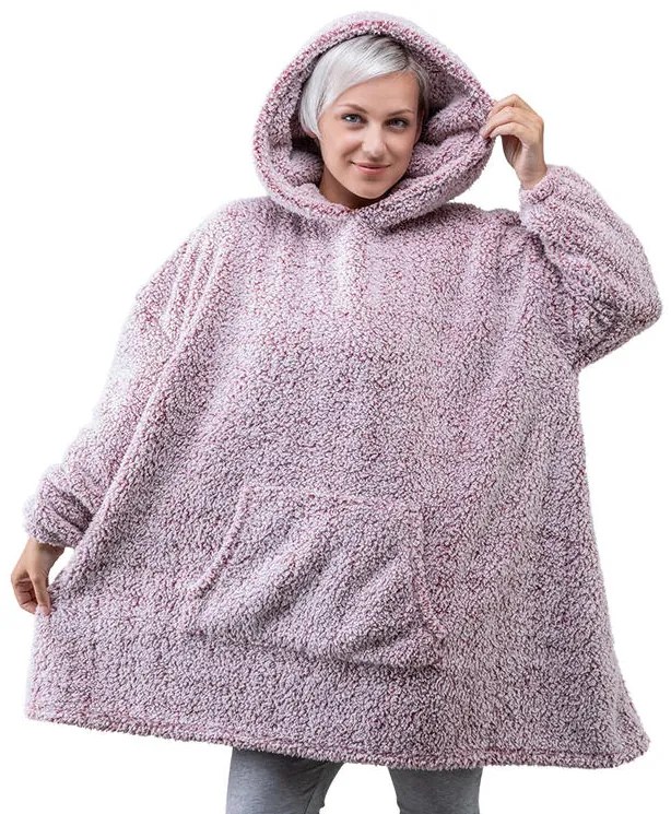 Poncho uni cu blăniţă EDDIE