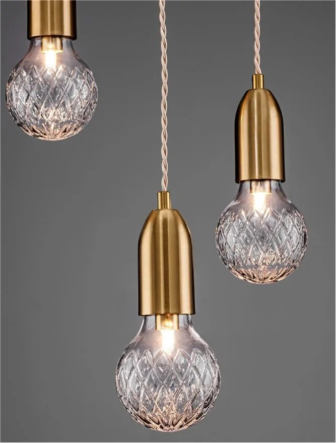 Lustra moderna cu 3 pendule design minimalist VEDA
