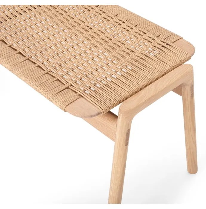 Bancă în culoare naturală Klupa – Gazzda