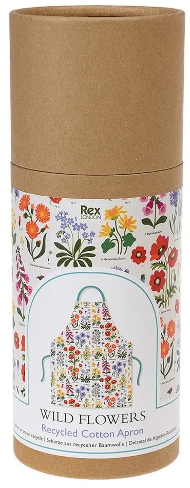 Șorț din bumbac reciclat Rex London Wild Flowers