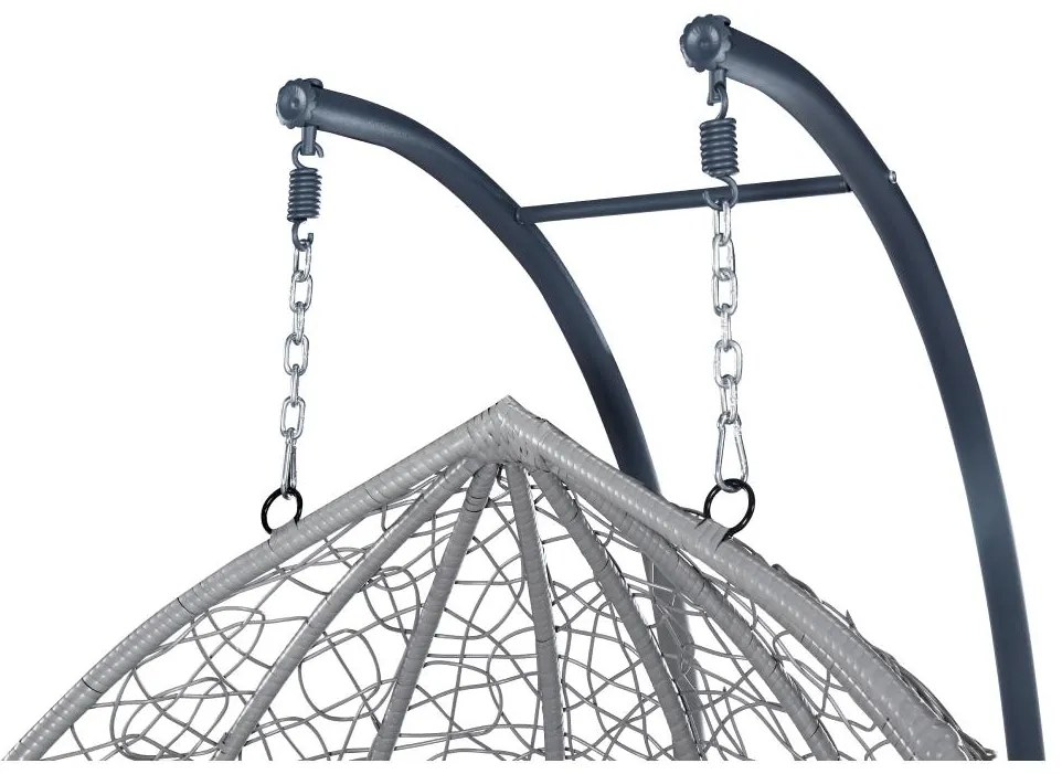 Fotoliu dublu suspendat Deber (gri) . 1116294