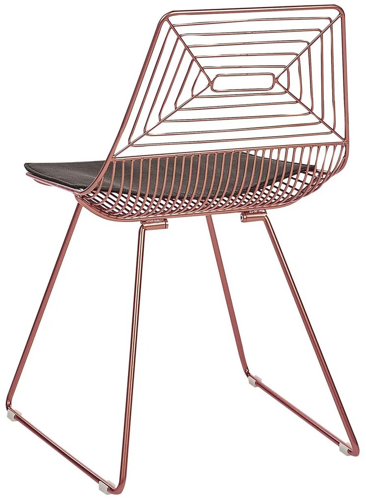 Set 2 buc scaun tip bar Bricio (rozauriu). 1078014