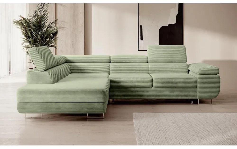 Colțar Stiletto (S) (verde marin + argintiu). 1099696