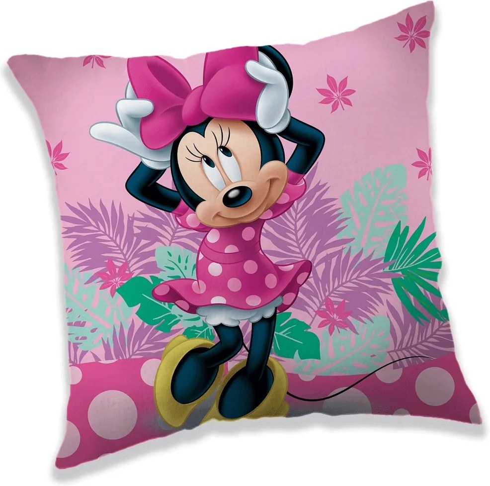 Față de pernă Jerry Fabrics Minnie Tropic, 40 x 40 cm