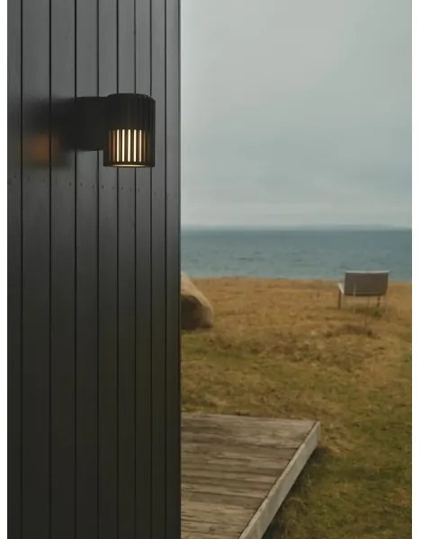 Aplică de exterior Nordlux ALUDRA 1xE27/15W/230V negru