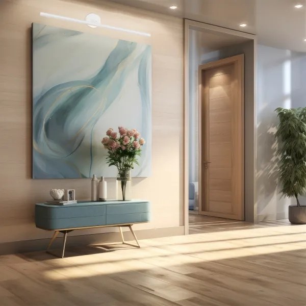 Aplică LED pentru tablouri Argon 8601 MIRIAM LED/18W/230V 3000K 100 cm alb