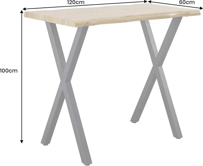 Masa bar design industrial Wild 120x60cm