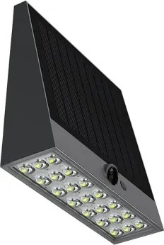 Viking - Lampă LED solară de perete reglabilă cu senzor LED/2W/3,7V IP54 4000K