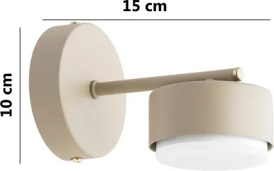 Brilagi - Aplica de perete LED MONO 1xGX53/30W/230V bej