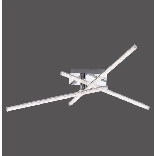 Lustră LED aplicată SIMON 3xLED/5W/230V crom lucios Leuchten Direkt 11293-17