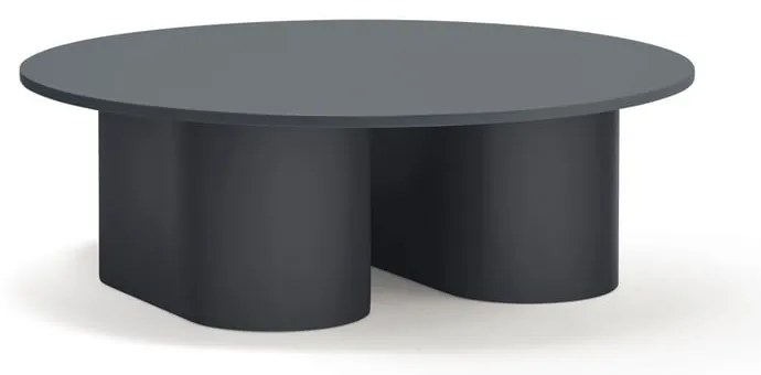 Măsuță de cafea gri antracit 110x111 cm Totem – Teulat