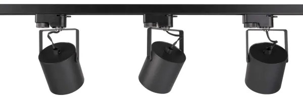 Spot pentru sistem de șină MINOR 3xGU10/10W/230V + 1 m sistem de șină