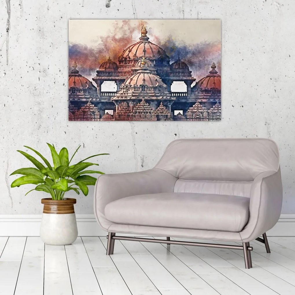 Tablou - Akshardham, New Delhi, India (90x60 cm)