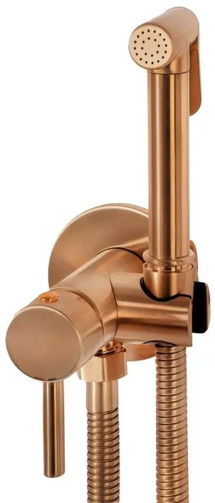 Baterie bideu Lungo Loop cupru periat