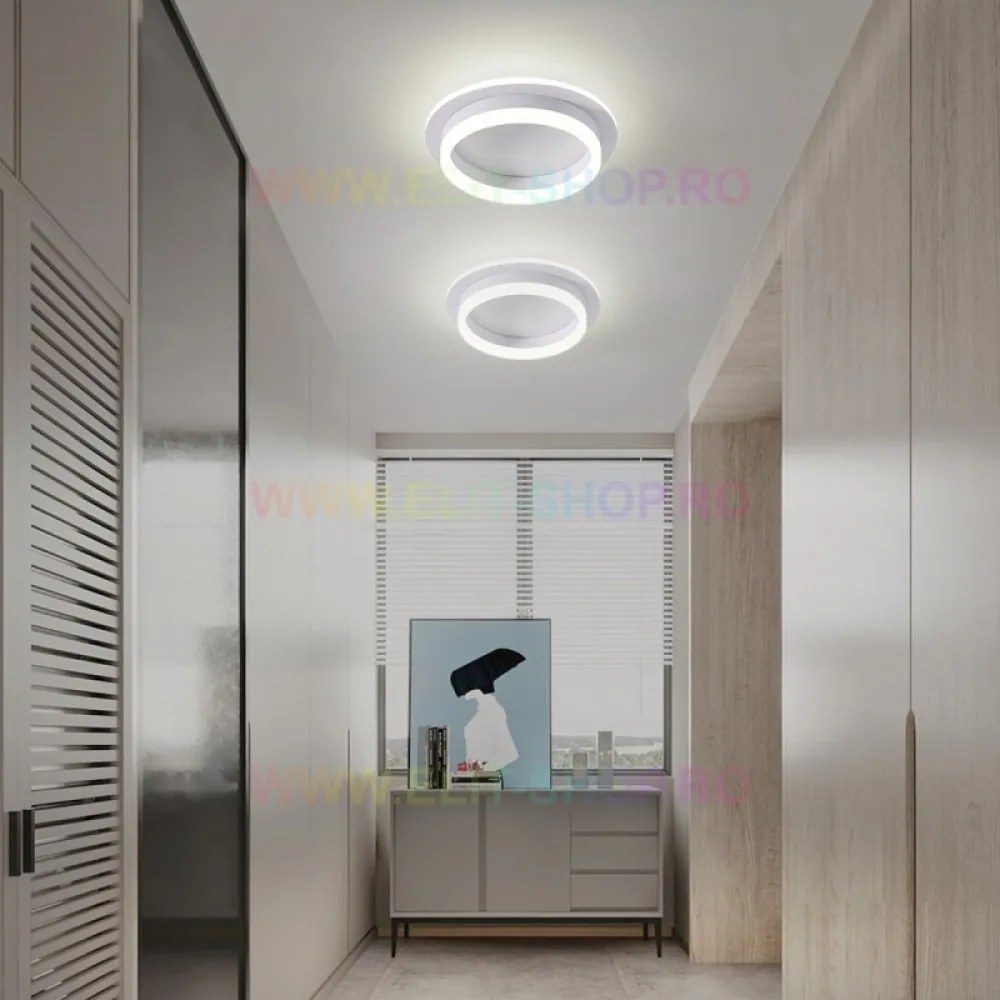 Lustra LED Plafoniera, Elit's Esn6081y-W, 64 W