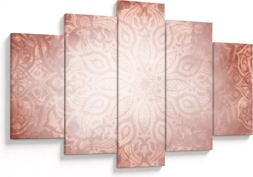 Tablou - Mandala roz (150x105 cm)