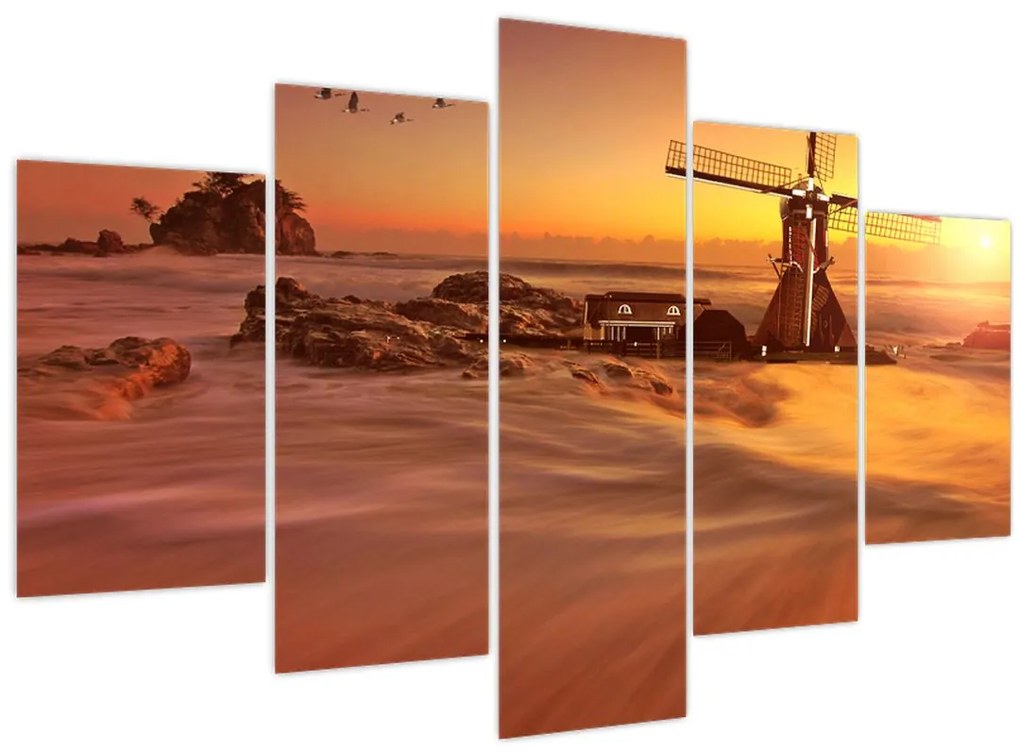 Tablou - Apus de soare (150x105 cm)