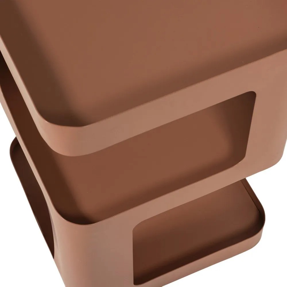 Măsuță auxiliară din metal 35x35 cm Riv – WOOOD