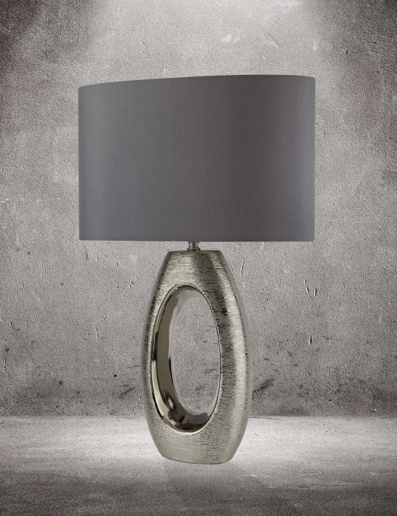 Veioza / Lampa de masa decorativa design elegant Artisan crom EU1213CC SRT
